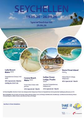 Seychellen Sonderangebote Sommer