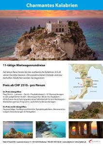Charmantes Kalabrien